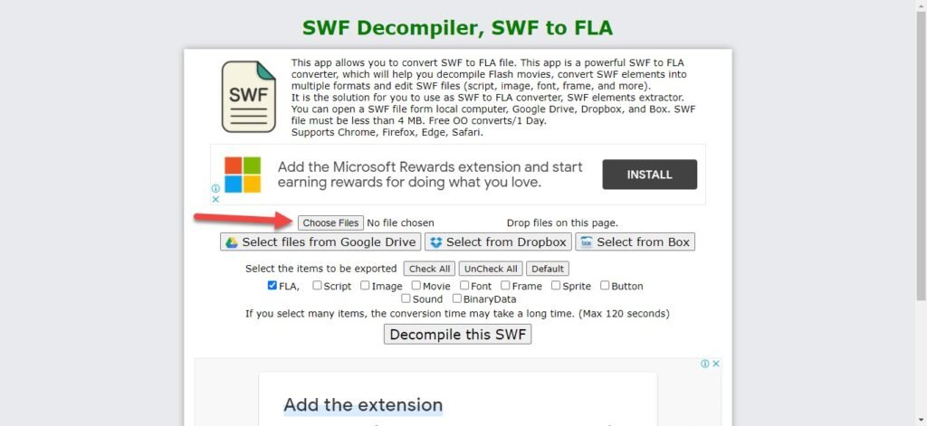 انتخاب فایل Swf انتخاب فایل Swf